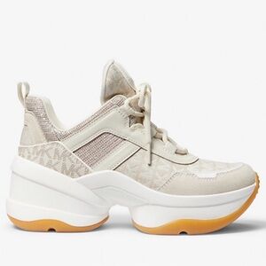 Michael Kors Cream Women's Sneakers